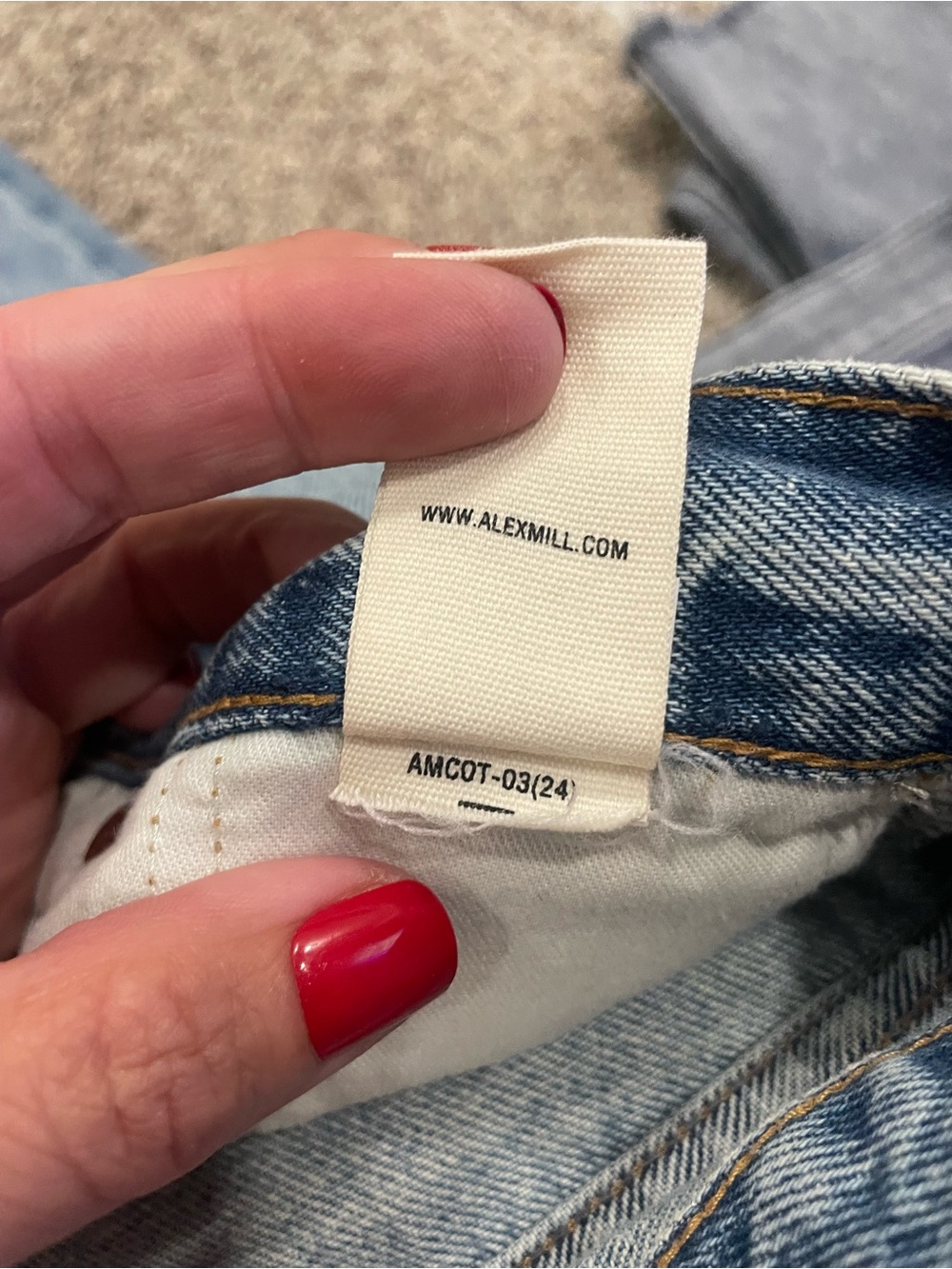 Alex Mill the bev relaxed jeans size 30 NWT MSRP $225 - Picture 11 of 11